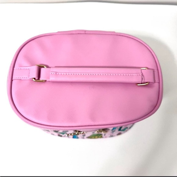Disney Princess Cosmetic Train Case – Pink Travel Makeup Bag EUC - Picture 2 of 5